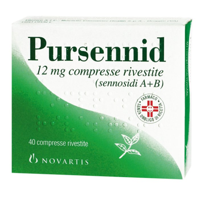 PURSENNID*40 cpr riv 12 mg