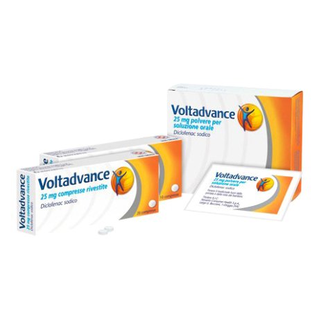 VOLTADVANCE*20 cpr riv 25 mg