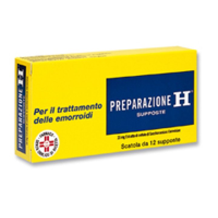 PREPARAZIONE H*12 supp 23 mg