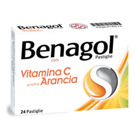 BENAGOL VIT.C*24PAST ARANCIA