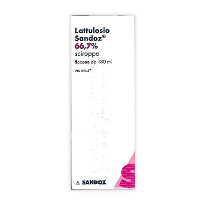 LATTULOSIO SANDPZ Sciroppo Lassativo 180ML