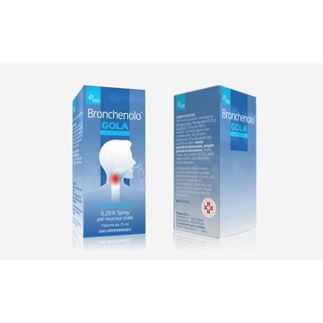 Bronchenolo Gola Spray per la Mucosa Orale 15 ml