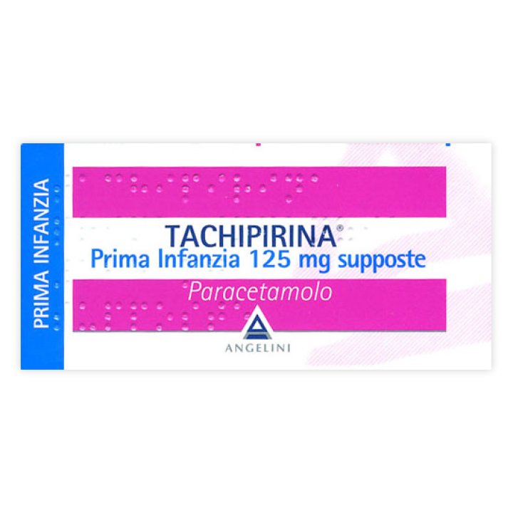 TACHIPIRINA*PRIMA INFANZIA 10 supp 125 mg