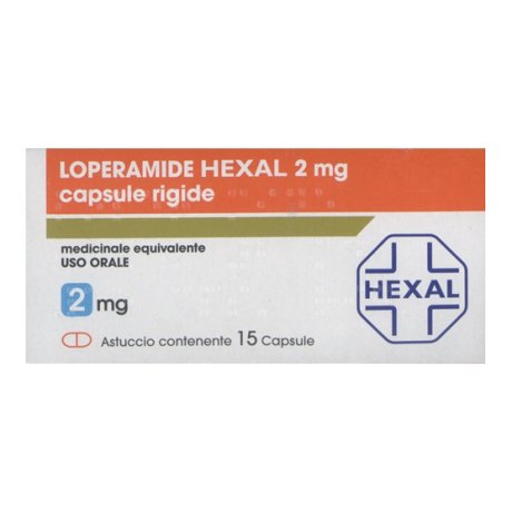 LOPERAMIDE (HEXAL)*15 cps 2 mg