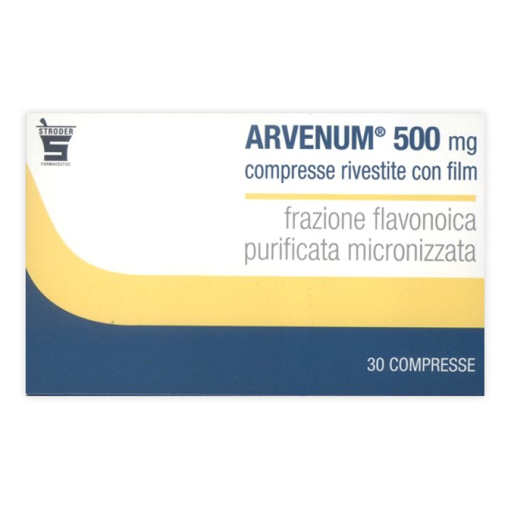 ARVENUM 500*30 cpr riv 500 mg