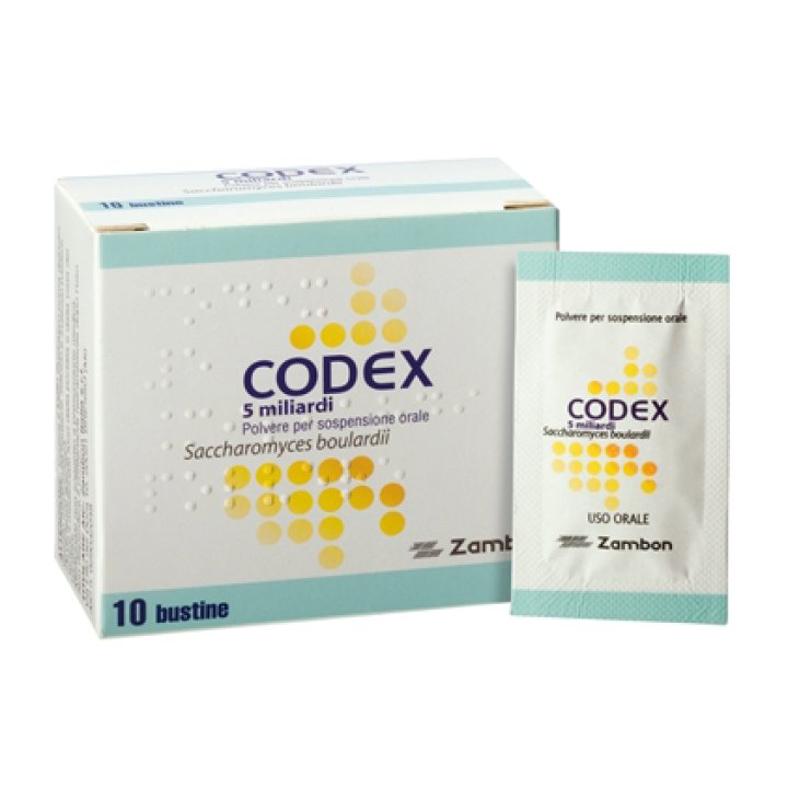 CODEX*10 bust polv orale 5 mld 250 mg