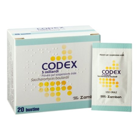 CODEX*20 bust polv orale 5 mld 250 mg