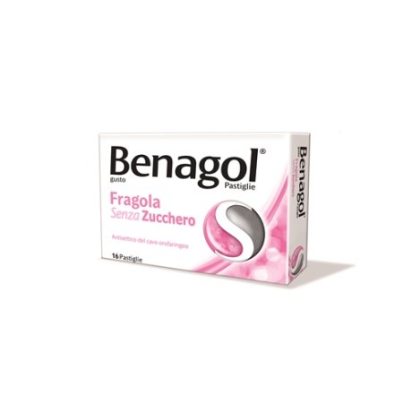 BENAGOL*16 pastiglie fragola senza zucchero