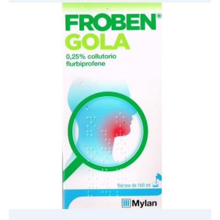 FROBEN GOLA*collutorio 160 ml 0,25%