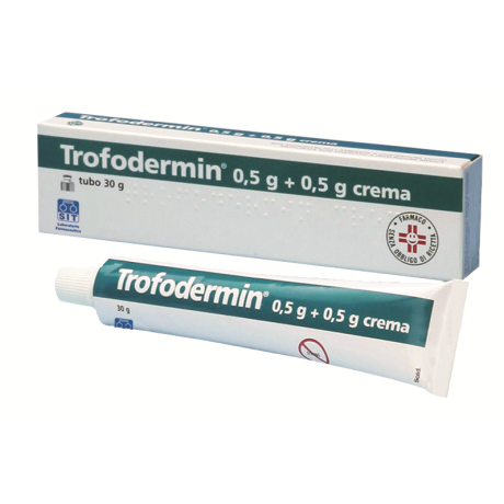 TROFODERMIN*crema derm 30 g 0,5 g+0,5 g/100 g