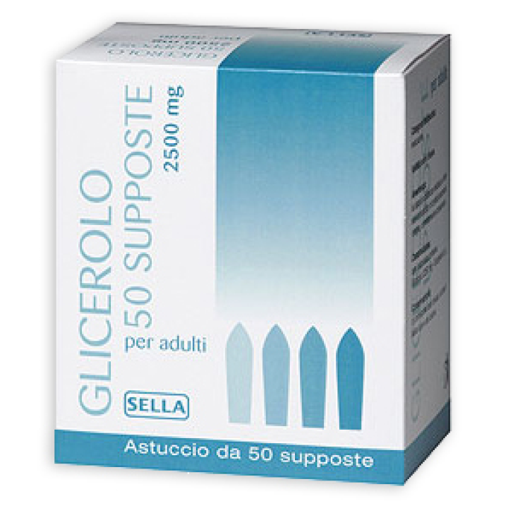 GLICEROLO*AD 50SUPP 2250MG