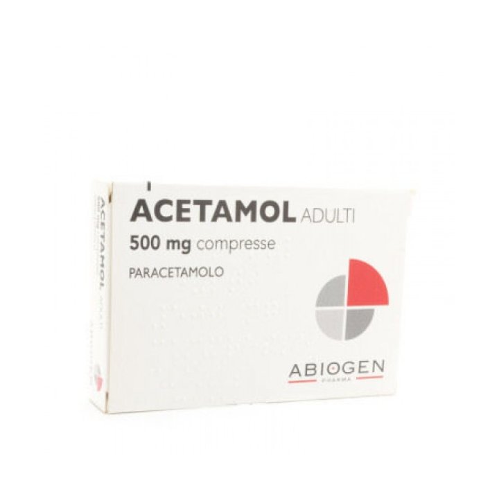 Acetamol adulti 20 cpr 500 mg