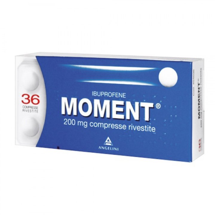 MOMENT 36 comprese rivestite 200 mg