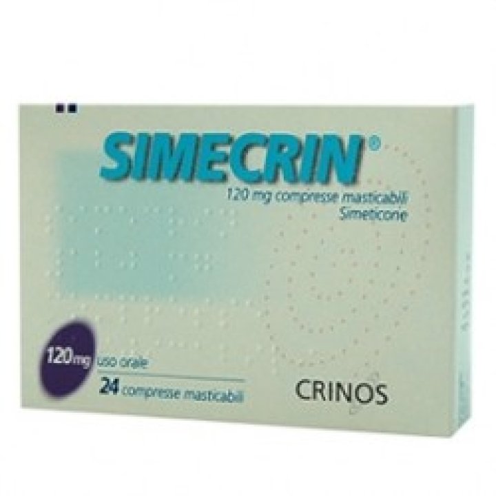 SIMECRIN*24 cpr mast 120 mg