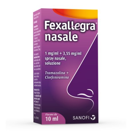 FEXALLEGRA NASALE*spray nasale 10 ml 1 mg/ml + 3,55 mg/ml