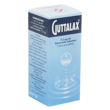 Guttalax*os Gtt 15ml 7,5mg/ml