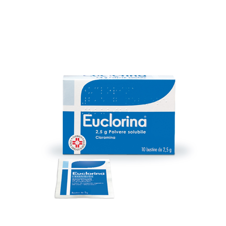 EUCLORINA*10 bust polv u.e. 2,5 g