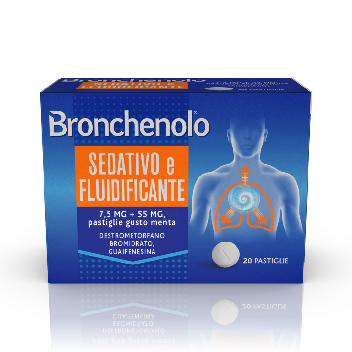 BRONCHENOLO SEDATIVO E FLUIDIFICANTE 20 PASTIGLIE