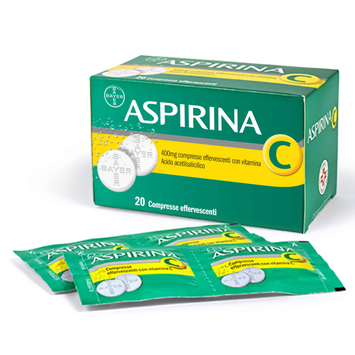 Aspirina c*20 cpr eff 400 mg + 240 mg