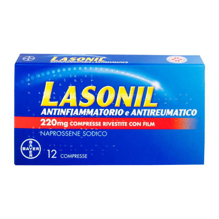 LASONIL ANTINFIAMMATORIO E ANTIREUMATICO*12 cpr riv 220 mg