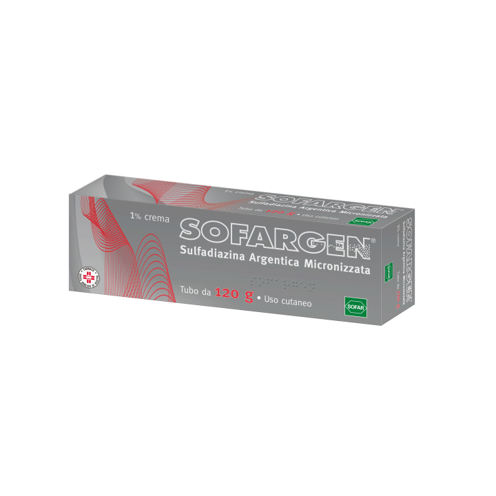 SOFARGEN*crema derm 120 g 1%