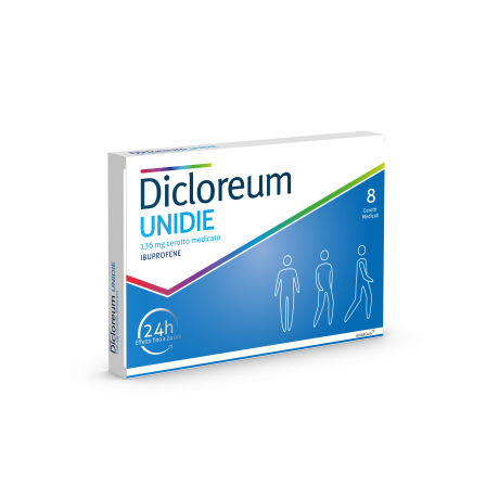 DICLOREUM UNIDIE*8CER 136MG24H