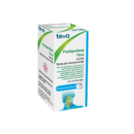 FLURBIPROFENE TEVA Spray orale 15ML