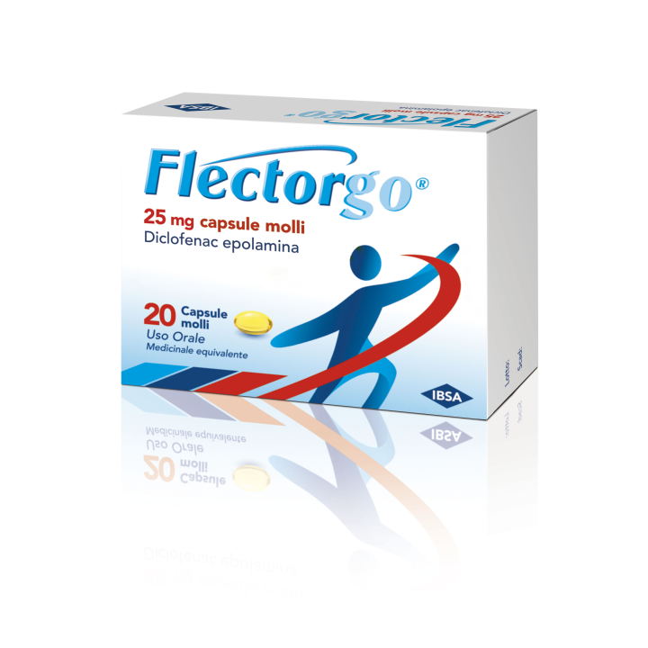 FLECTORGO*20 cps molli 25 mg