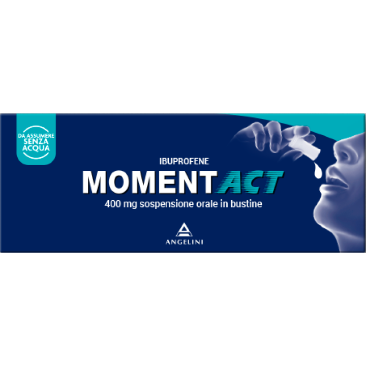 MOMENTACT*orale sosp 8 bust 400 mg