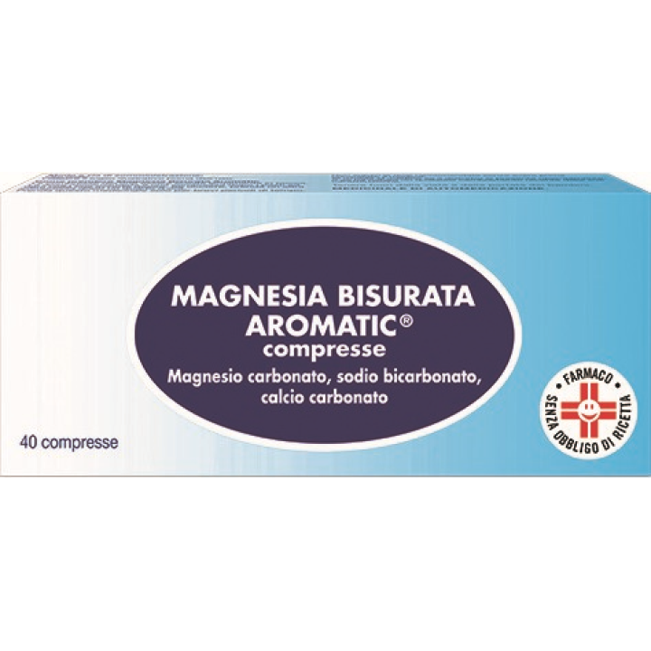 MAGNESIA BISURATA AROMATIC*40 cpr