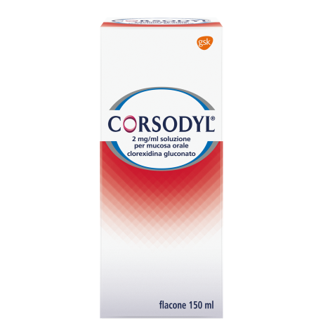 CORSODYL*collut 150 ml 200 mg/100 ml