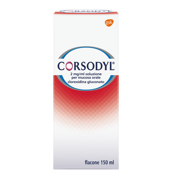 CORSODYL*collut 150 ml 200 mg/100 ml