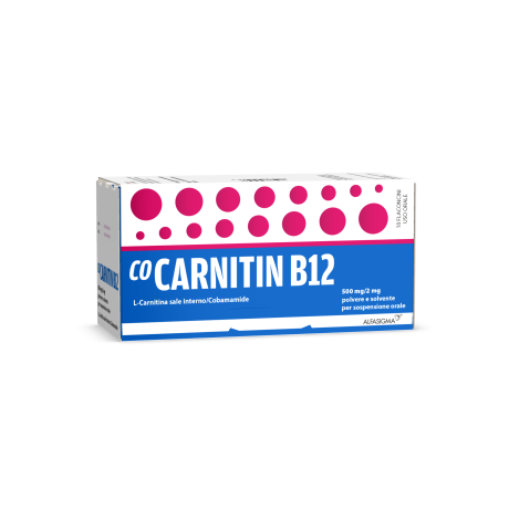 COCARNITIN B12*orale sosp 10 flaconcini 10 ml 500 mg + 2 mg