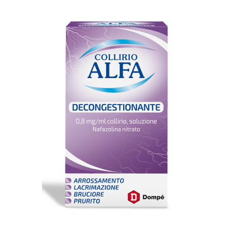 COLLIRIO ALFA DECONGESTIONANTE*collirio 10 ml 0,8 mg/ml