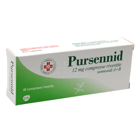 PURSENNID*40 cpr riv 12 mg