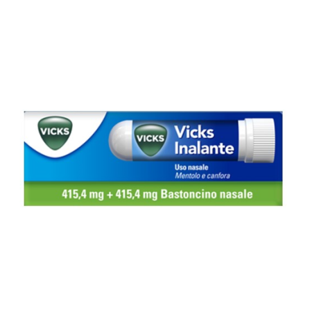 VICKS INALANTE*rinol 1 bastoncino nasale 415,4 mg + 415,4 mg