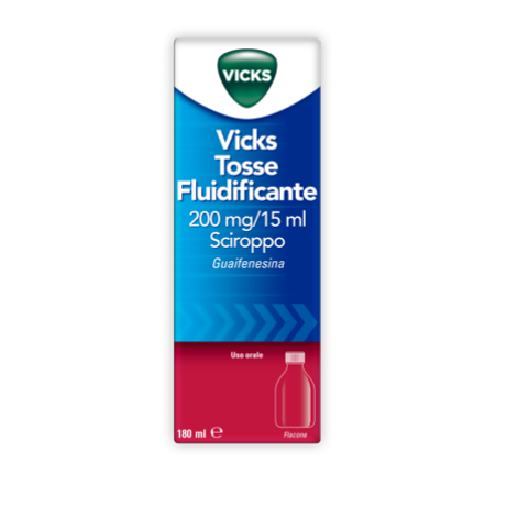 Vicks Tosse Fluidificante Sciroppo 180 ml