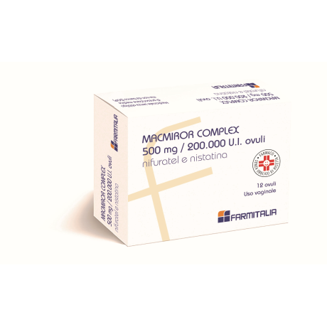 MACMIROR COMPLEX*12 ovuli vag 500 mg + 200.000 Unita' Internazionali