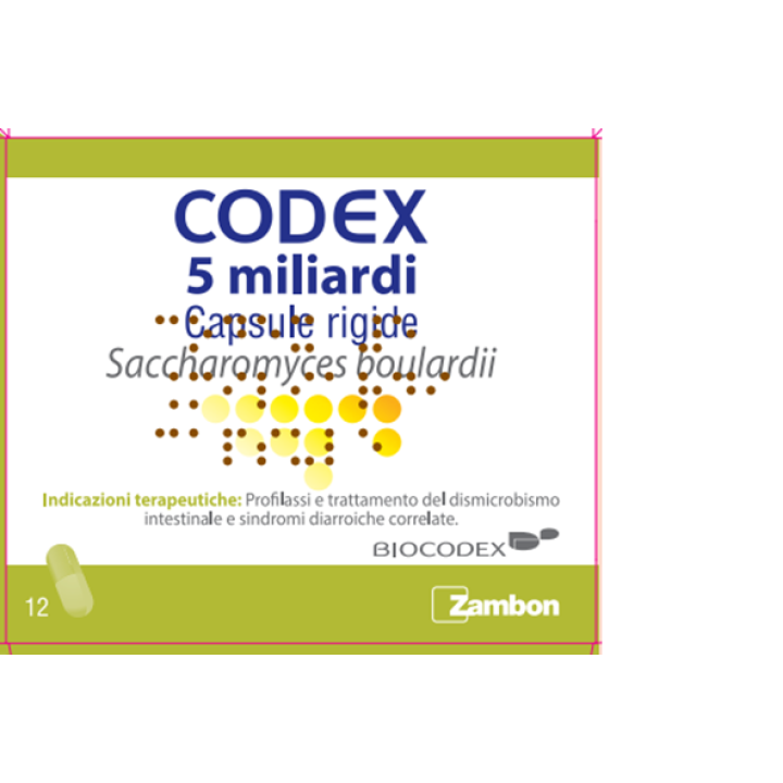 CODEX*12 cps 5 mld 250 mg