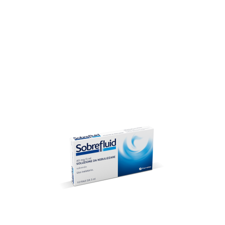 SOBREFLUID*soluz nebul 10 fiale 40 mg 3 ml