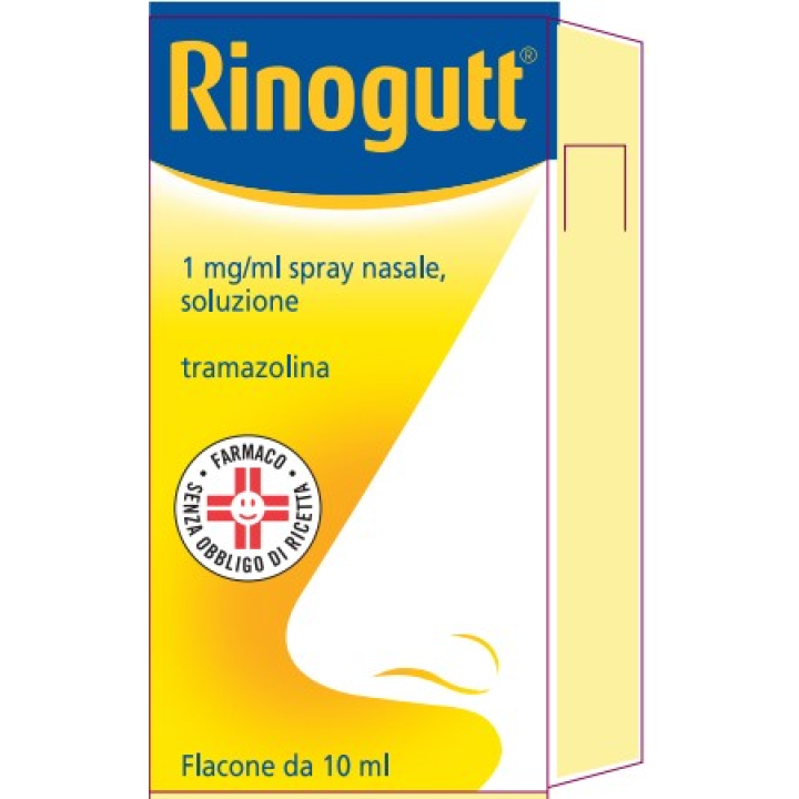 RINOGUTT*spray nasale 10 ml 1 mg/ml