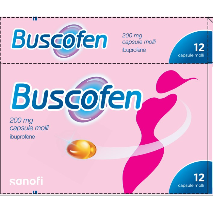 Buscofen*12 cps molli 200 mg