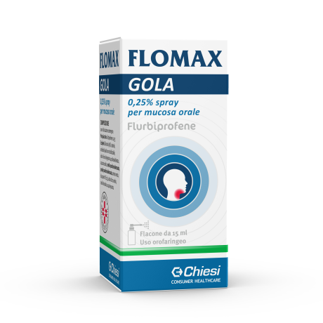 Flomax Gola spray 15 ml (SOSTITUITO DALLA CASA CON FLUIBRON SPRAY GOLA)