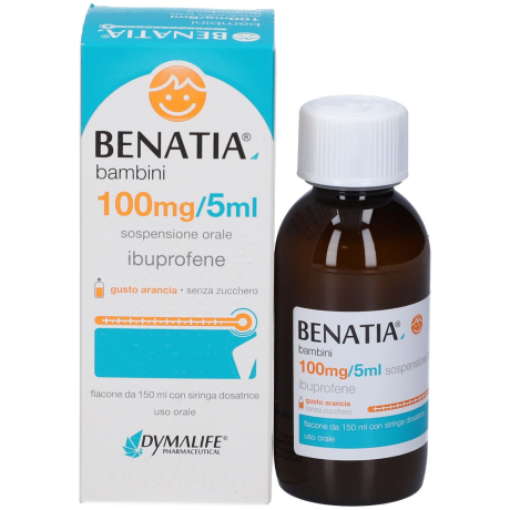 BENATIA*BB 150ML 100MG/5ML ARANCIA