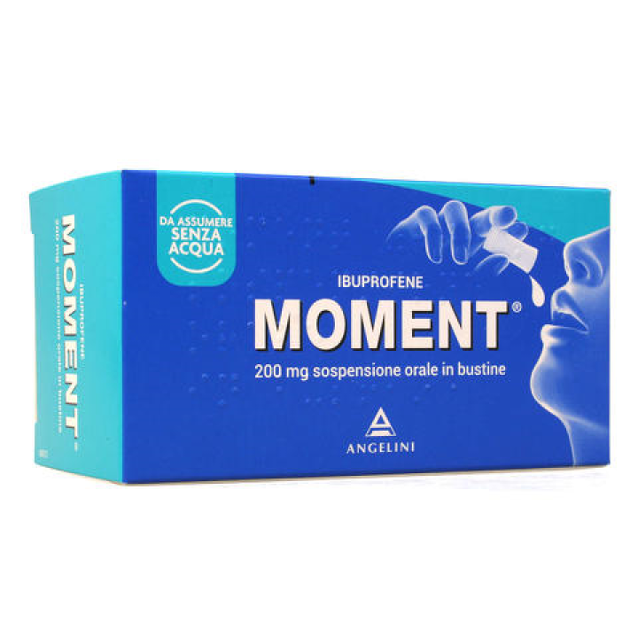 MOMENT sospensione orale 8 bustine 200 mg